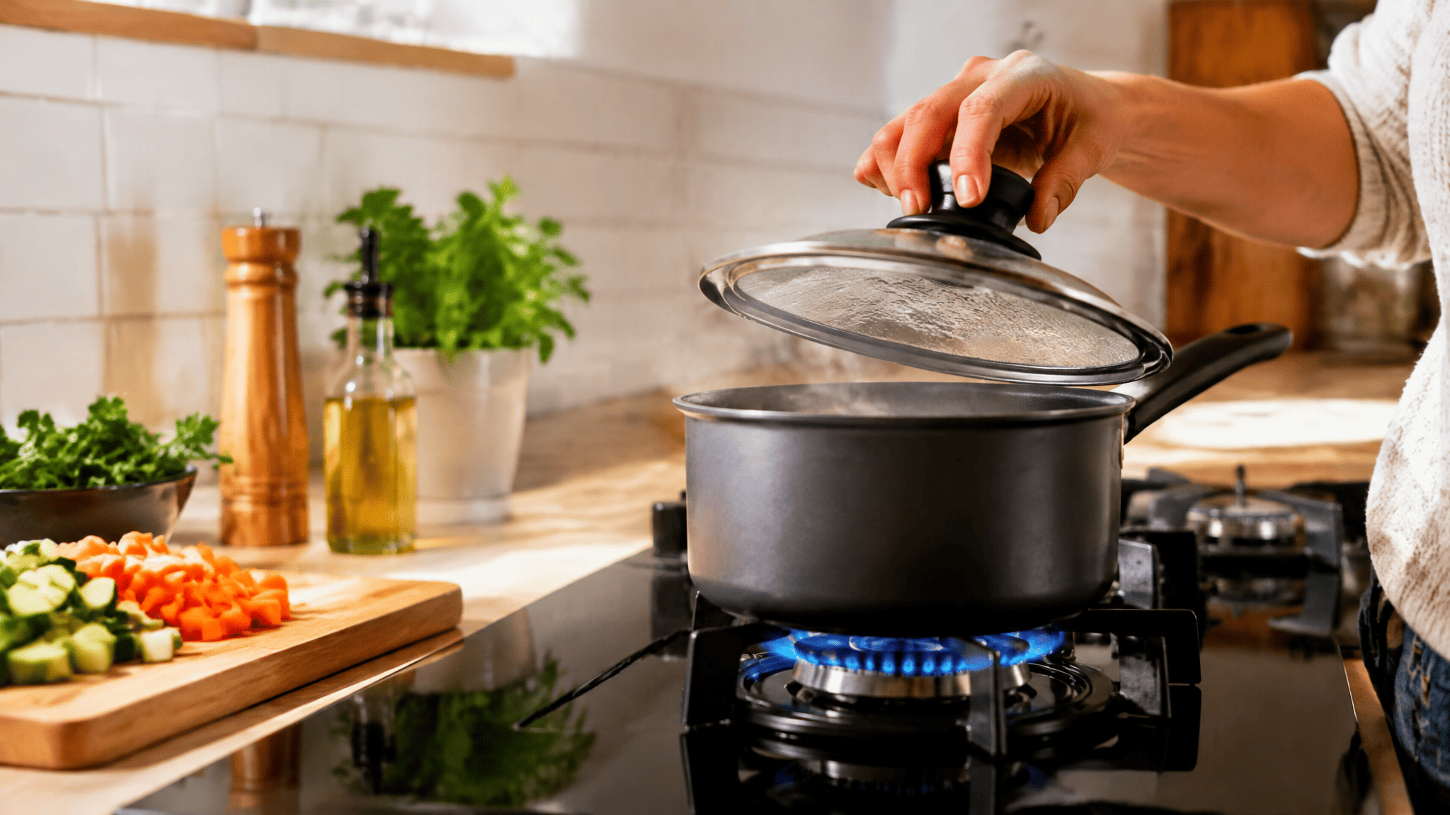 Técnicas de preparo que reduzem o tempo de fogo ligado | Casa Sem Perrengue