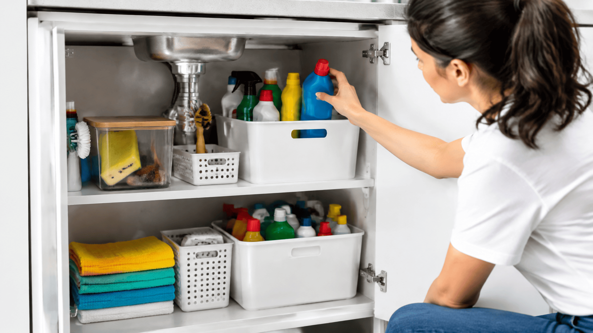 Onde guardar os produtos de limpeza | Casa Sem Perrengue