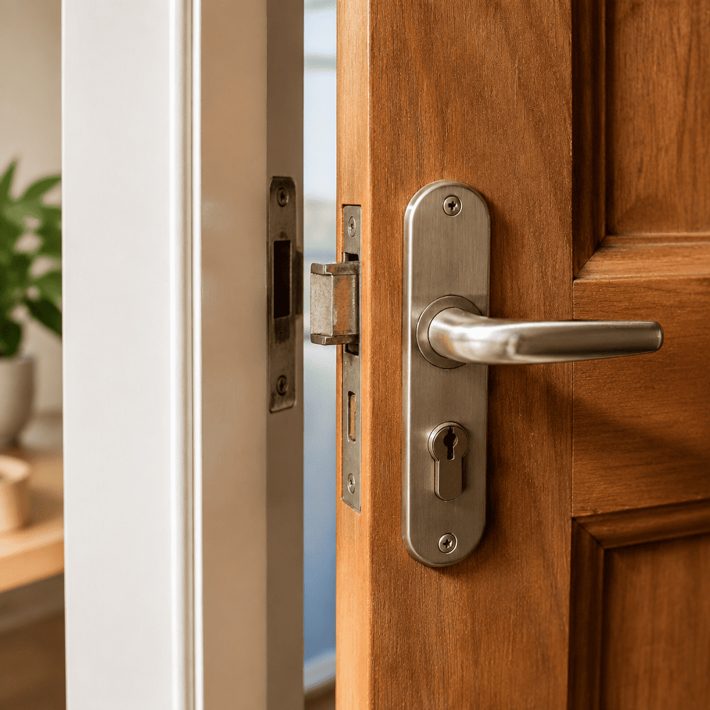 destacada - Como Consertar Porta que Não Fecha Direito | Casa Sem Perrengue