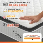 cama box baúx casal com colchão | Quinto | Casa Sem Perrengue