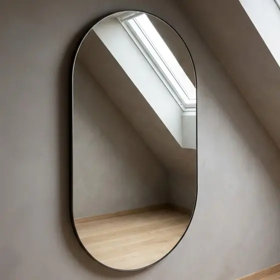 Espelho Orgânico Moderno Sala | Principal | Casa Sem Perrengue